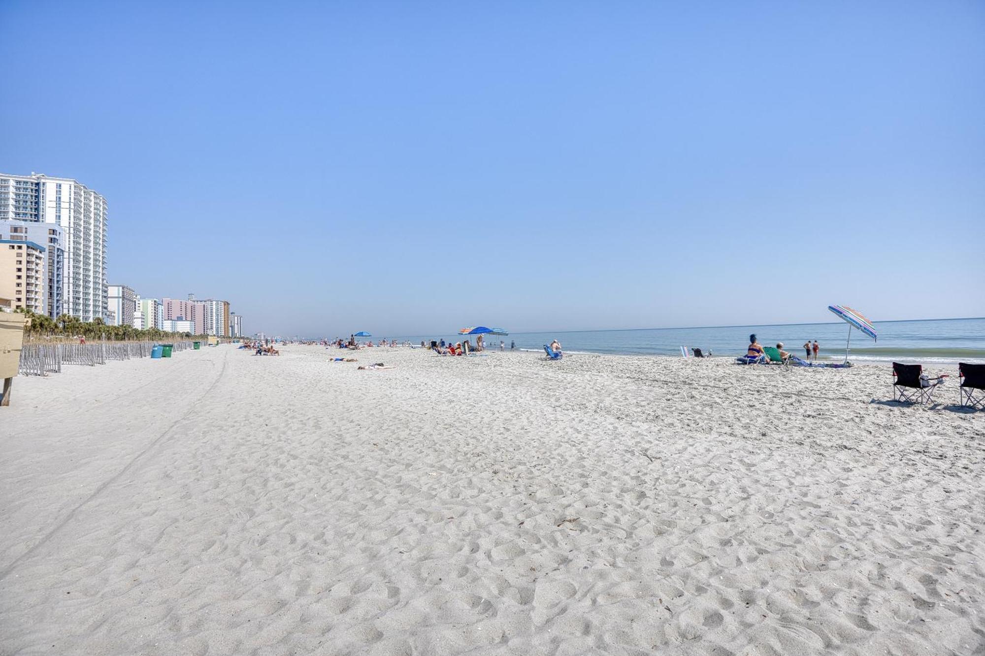 Oceanfront Beach Serenity Stay マートルビーチ エクステリア 写真