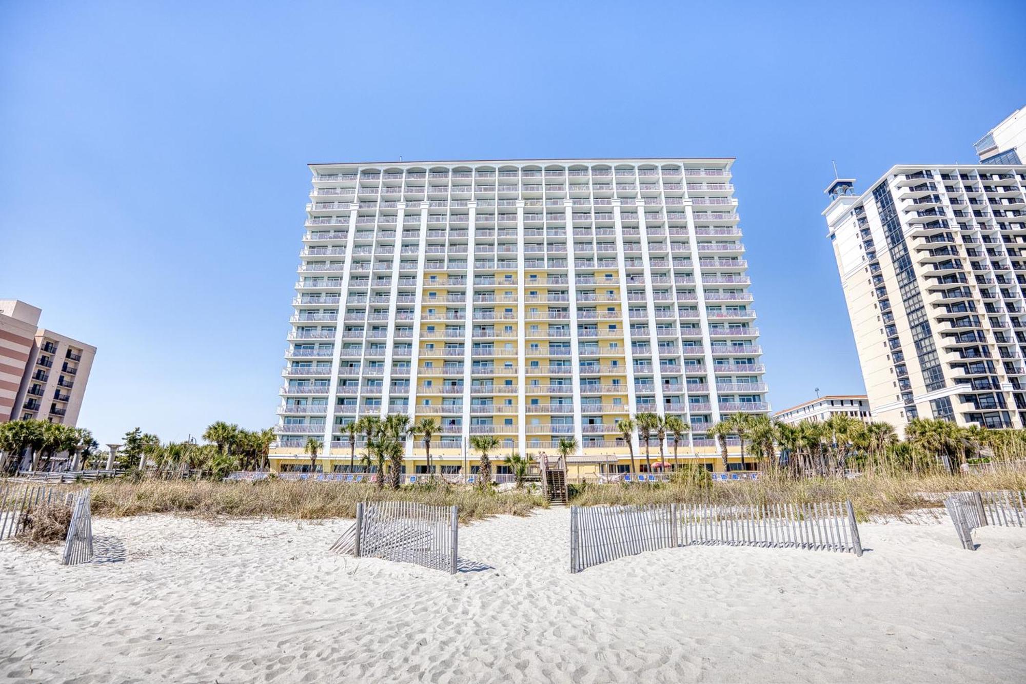 Oceanfront Beach Serenity Stay マートルビーチ エクステリア 写真