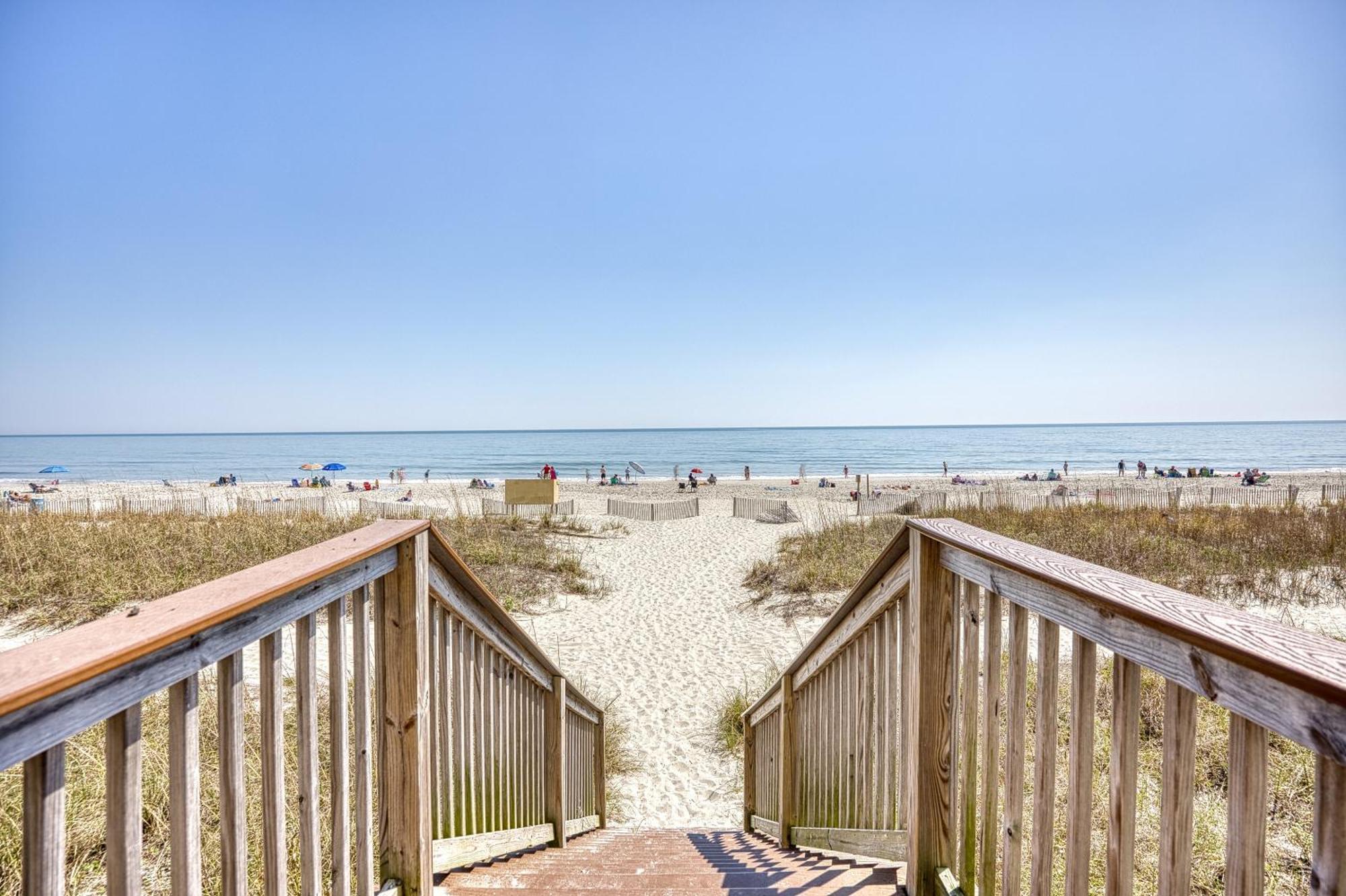 Oceanfront Beach Serenity Stay マートルビーチ エクステリア 写真